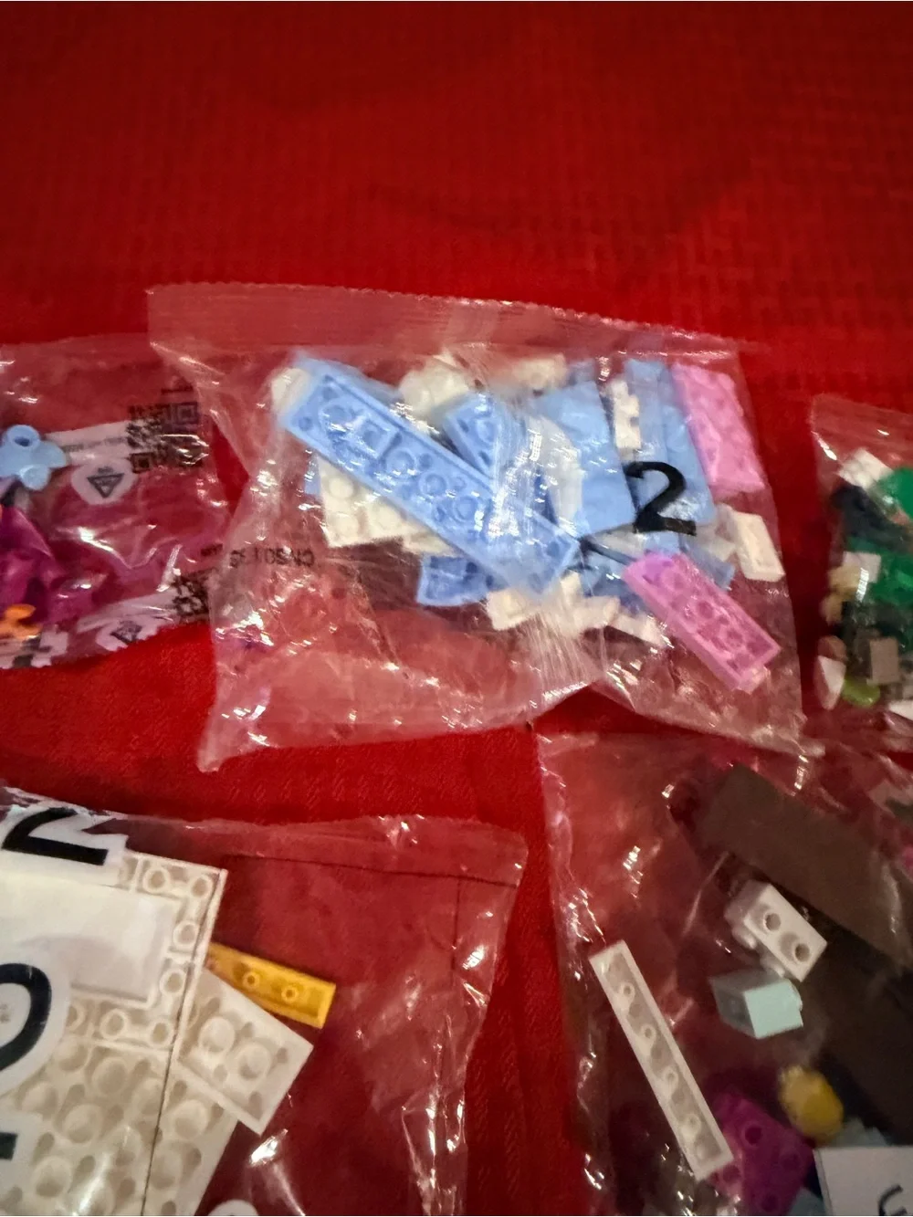 Lot of new Legos in bags